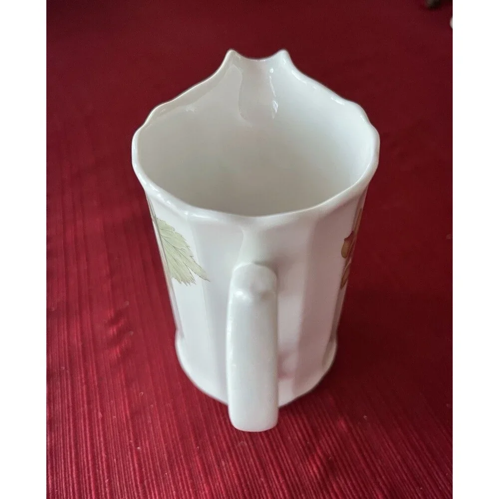 Mikasa Maxima Belle Terre Creamer Pitcher Japan CAJ05 Fruit Scalloped